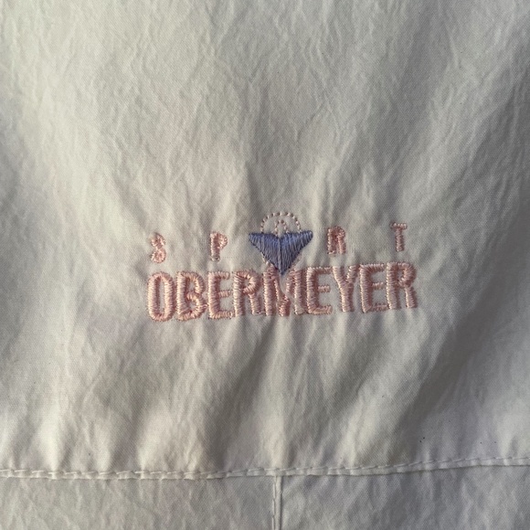 Vintage 1988 Obermeyer asymmetrical down ski jacket with fox fur hood - Picture 4 of 12